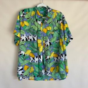 Vintage Big Dog California Lemons mens shirt M